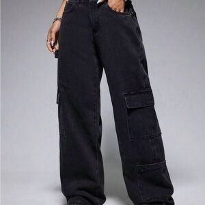 Black Cargo Pants